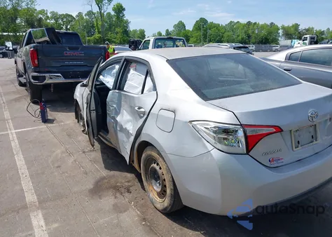 2014 Toyota Corolla L z USA, uszkodzony, nr VIN 2T1BURHE5EC166626